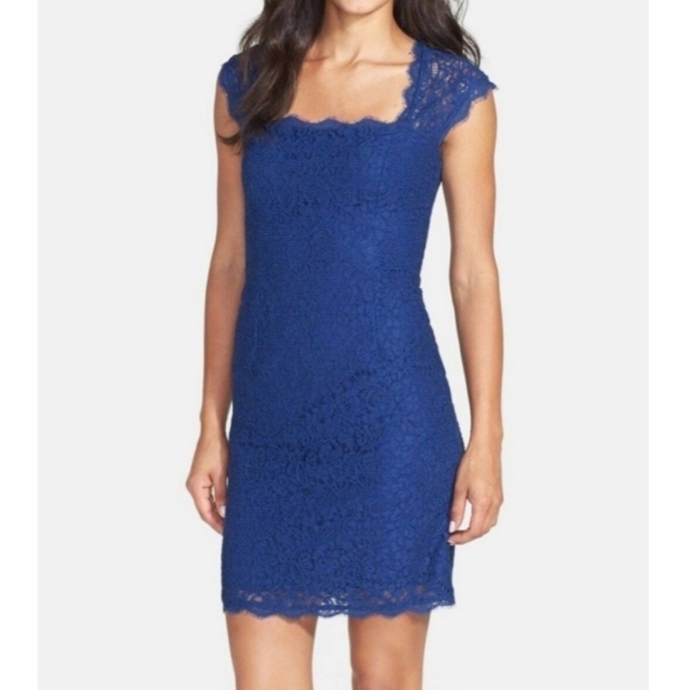 Blue Lace Dress